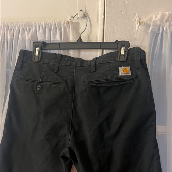 Carhartt WIP Sid Twill Chino Pant Cotton Blend Men’s 32”X 32” Black slim Fit